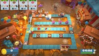 Carnival of Chaos 3-1 2P 4S [2,472] | Overcooked! AYCE | Ft. Xilion_Alpha