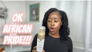 Trying The African Pride Mousse For My Wash & Go