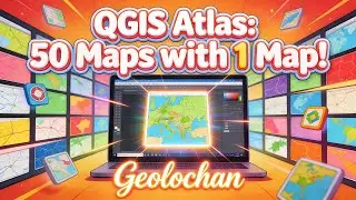 Create 50 maps with just 1.Magic of QGIS Atlas .