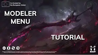 NftArtonMeta - Young Artists Learn How to Use the Voxedit Modeler Menu