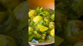 Broccoli Carrots potato Eggs Recipe #shortvideo #cooking #shorts #food
