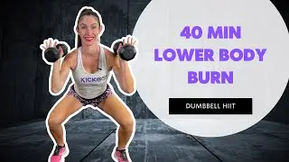 40 Min Lower Body Burn | Toned Thighs & Strong Legs