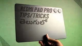 Redmi Pad Pro Top 20 Features and Tips & Tricks In Telugu!