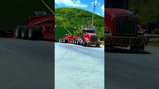 Havy Haul Lowboy #kenwortht800 #shortvideo #youtubeshorts #video @TRUCKINGS_OF_ROAD #reels @YouTube