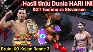 Brutal KO Ronde 3‼️Hasil Tinju dunia HARI INI, 31 Januari 2026 | Teofimo Lopez vs Shakur Stevenson