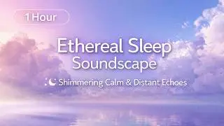 1 Hour Deep Ambient Sleep. Soft Echoes & Shimmering Atmospheres