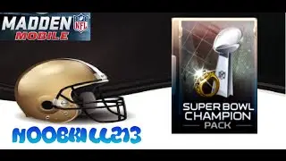 Madden Mobile Superbowl Champion Set