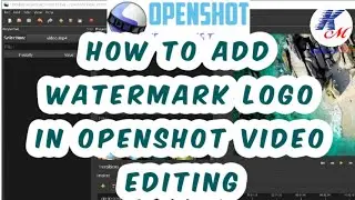 openshot me logo add kaise | how to add logo in openshot | openshot | openshot me logo kaise lagaye|