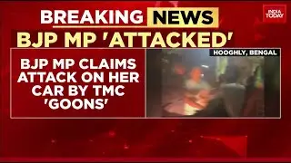 BJP MP Locket Chatterjee Alleges Trinamool Supporters Attacked Her Car In Bengal's Hooghly