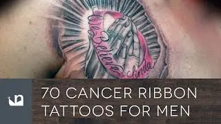 70 Cancer Ribbon Tattoos For Men