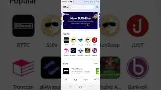 How to mine Tron on your mobile phone.