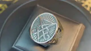Sigil of Lucifer Seal of Satan Baphomet Statement Ring Goth Pagan Satanic Wiccan Occult Jewelry