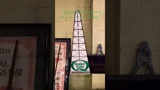 Awesome Antique Quaker State Oil Sign!! Wow!!