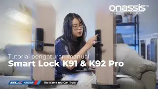 SMART LOCK BERKAMERA TANPA LCD SCREEN?? | Setting Smart lock K91 dan K92 PRO