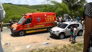 Acidente grave na br 101 sul
