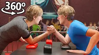Arm Wrestling in 360&deg; | VR / 4K
