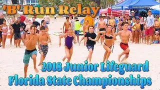 2018 Junior Lifeguard Florida State Championships / 'B' Run Relay