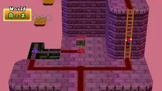 [RE-UPLOAD] World B map progress | New Super Mario Bros. Wii: New Horizons