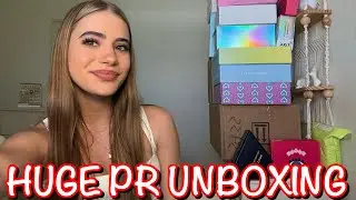 HUGE PR UNBOXING HAUL 2025! New makeup releases, skincare and more