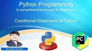 Session   20   Conditional Statements in Python
