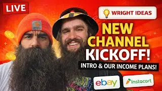 Live Channel Kickoff | Our Plans, eBay Selling, Instacart, and Medical Courier Work