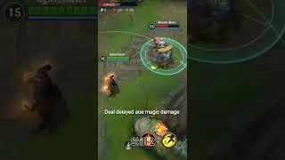 Brand League of legends wildrift Ability Showcase
