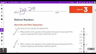 Eureka Squared - Grade 6 - Module 3 - Lesson 3