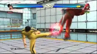 Tekken Tag 2 - quick combo (Law DSS)