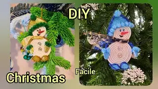 Tutorial: Pupazzo di Neve fai-da-te In gomma Eva. Снеговик из фоамирана