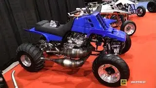 Drag ATV Vehicle Presented by Drag VTT Quebec - Walkaround - 2015 St Hyacinthe ATV Show