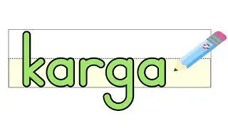 I am learning the letter 'g'. 1st Grade Reading and Writing Instruction.