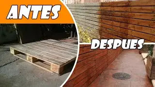 ✅ CHILL OUT PISCINA CON PALETS ⚠️(FACIL Y BARATO)⚠️