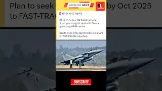 India aims to buy more Rafale Jets from France #shortfeed #rafaledeal #shorts #news #india #france