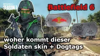 Where did this soldier's uniform and dog tags come from? - Battlefield 6