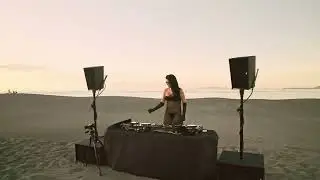 Alma Frausto  @Dunas del mogote, La Paz B.C.S  [ Afro house, progressive, melodic techno ]