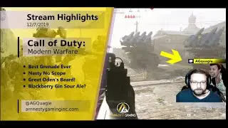 [AMG] Modern Warfare - Dec 7 2019 Highlights [PC]
