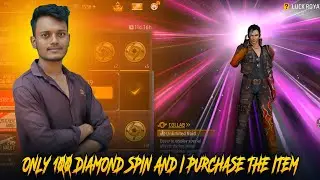 ONLY 100 DIAMOND SPIN  AND I PURCHASE THE ITEM IN FREE FIRE 🔥🔥 Unlimited void event #freefire#viral 
