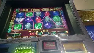 All That Glitters Slot Machine - high limit live play with a nice line hit