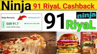Ninja 91 Riyal cashback offer | ninja par order kese kare |