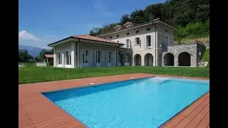 Lake Maggiore New Villa for sale with Swimming Pool and lake Maggiore view.