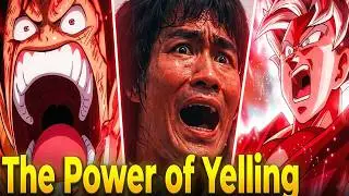 The REAL Reason Anime Characters Yell During Fights??
