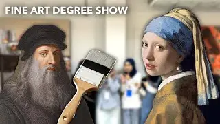 ziarah ascentia fine art degree show, uitm shah alam | 📷 vlog 32#