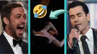WILLIAM LEVY BRINCA E DA RISADA COM TOMBO DE DAVID ZEPEDA EM PROGRAMA DE TV [HD]