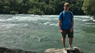 Small waterfall Slowmotion!   #Shorts