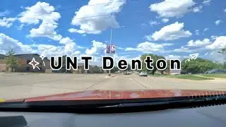 Driving Around the University of North Texas 