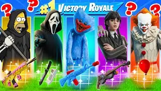 Die *ZUF&Auml;LLIGE* HALLOWEEN BOSS Challenge! (mit Huggy Wuggy, Wednesday, Ghost Face)