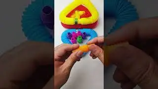 POP Tube ASMR Relaxing Sounds p5  #satisfying #diy​ #oddasmr​ #poptubesound