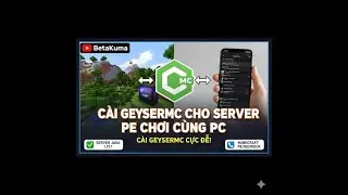 C&aacute;ch chơi Minecraft PE tr&ecirc;n Server Java 1.21.10 - C&agrave;i đặt GeyserMC cực dễ!