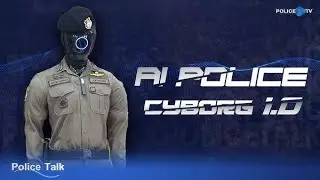 เปิดตัวครั้งแรก! หุ่นยนต์ตำรวจ AI Police Cyborg 1.0 แห่งประเทศไทย ที่โลกต้องตะลึง! 🤖🇹🇭