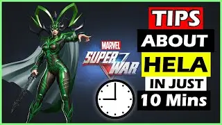 MARVEL Super War: New Hero Hela | Guides, Tips, Power Core, Items etc.